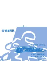 Yamaha Venture XVZ13TFW Owner'S Manual preview