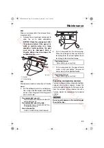 Preview for 89 page of Yamaha VF115 Owner'S Manual