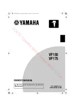 Yamaha VF150 Owner'S Manual предпросмотр