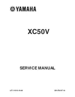 Yamaha VINO XC50V Service Manual preview