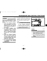 Preview for 31 page of Yamaha VINO YJ50RAR Owner'S Manual