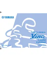 Yamaha VINO YJ50RAS Owner'S Manual preview