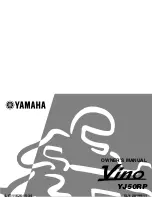 Yamaha VINO YJ50RP Owner'S Manual preview