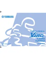 Yamaha VINO YJ50RS Owner'S Manual preview