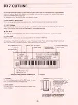 Preview for 3 page of Yamaha Vintage DX7 Special Edition ROM Operating Manual