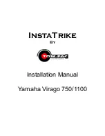 Yamaha Virago 1000 Installation Manual предпросмотр