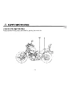 Preview for 16 page of Yamaha Virago XV1100L Owner'S Manual