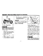 Preview for 74 page of Yamaha Virago XV1100L Owner'S Manual