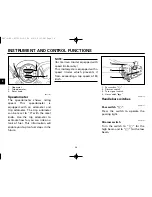 Preview for 16 page of Yamaha Virago XV125S Owner'S Manual