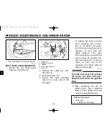 Preview for 58 page of Yamaha Virago XV125S Owner'S Manual