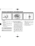 Preview for 70 page of Yamaha Virago XV125S Owner'S Manual