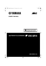 Preview for 3 page of Yamaha VK PROFESSIONAL-II 2016 Owner'S Manual