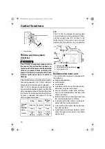 Preview for 16 page of Yamaha VK10A Owner'S Manual