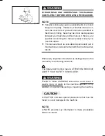 Preview for 5 page of Yamaha VK540EG Owner'S Manual