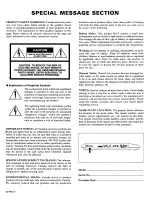 Preview for 3 page of Yamaha VL-1 Feature Reference