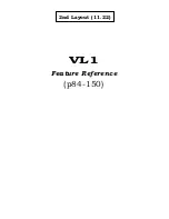 Preview for 180 page of Yamaha VL-1 Feature Reference