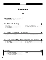 Preview for 6 page of Yamaha VL Owner'S Manual