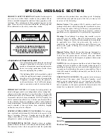 Preview for 2 page of Yamaha VL7 Owner'S Manual