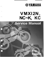 Yamaha Vmax VMX12N Supplementary Service Manual preview