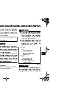 Предварительный просмотр 61 страницы Yamaha VMAX VMX12V Owner'S Manual