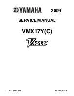 Yamaha Vmax VMX17C 2009 Service Manual preview