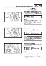 Preview for 9 page of Yamaha VMX12 93 Supplementary Service Manual