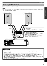 Preview for 15 page of Yamaha VS-10 Owner'S Manual