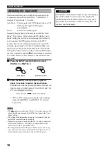 Preview for 20 page of Yamaha VS-10 Owner'S Manual