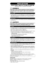 Preview for 1 page of Yamaha VS6 Quick Start Manual