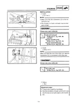 Preview for 70 page of Yamaha VT500A Service Manual