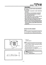 Preview for 101 page of Yamaha VT500A Service Manual