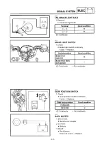 Preview for 214 page of Yamaha VT500A Service Manual