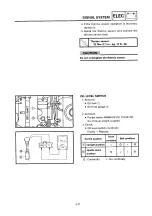 Preview for 216 page of Yamaha VT500A Service Manual