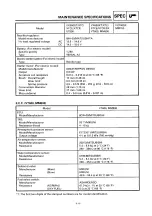 Preview for 255 page of Yamaha VT500A Service Manual