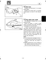 Preview for 40 page of Yamaha VX110 Deluxe WaveRunner 2006 Owner'S/Operator'S Manual