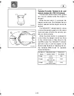 Preview for 45 page of Yamaha VX110 Deluxe WaveRunner 2006 Owner'S/Operator'S Manual