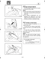 Preview for 53 page of Yamaha VX110 Sport WaveRunner 2006 Owner'S/Operator'S Manual