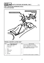 Предварительный просмотр 309 страницы Yamaha VX110 Sport Service Manual