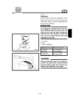 Preview for 27 page of Yamaha VX150A Owner'S Manual