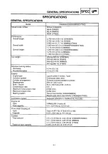 Preview for 244 page of Yamaha VX600ERG 2001 Service Manual