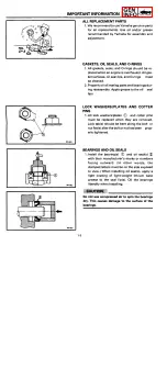 Preview for 9 page of Yamaha VX750S Service Manual