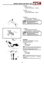 Preview for 82 page of Yamaha VX750S Service Manual