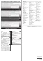 Предварительный просмотр 2 страницы Yamaha VXC4W Owner'S Manual