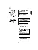 Preview for 11 page of Yamaha VZ150A Owner'S Manual