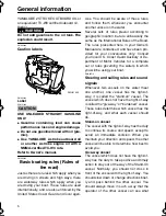 Preview for 10 page of Yamaha VZ200D Owner'S Manual