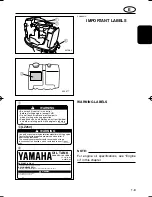 Preview for 11 page of Yamaha VZ225C Owner'S Manual