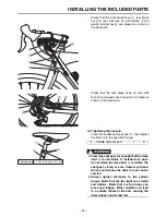 Preview for 12 page of Yamaha WABASH 2019 Assembly Manual