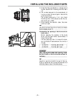 Preview for 15 page of Yamaha WABASH 2019 Assembly Manual