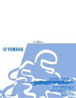 Preview for 1 page of Yamaha WARRIOR XV17PCC Owner'S Manual