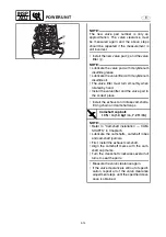 Preview for 124 page of Yamaha Waverunner FX 160 Service Manual